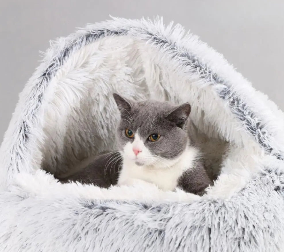 Comfortabel Huisdierbed - Top Beoordeeld en Perfect voor Honden & Katten! SoftSnuggle™ Middo