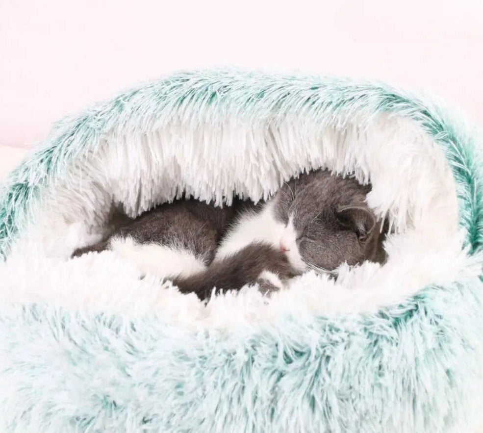Comfortabel Huisdierbed - Top Beoordeeld en Perfect voor Honden & Katten! SoftSnuggle™ Middo